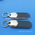 Customized Embossed Leather Keychain
